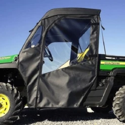 Falcon Ridge Full Soft Doors And Rear Window - John Deere Gator HPX, XUV 620i, 625i, 825, 850d , 855 - With Zipper