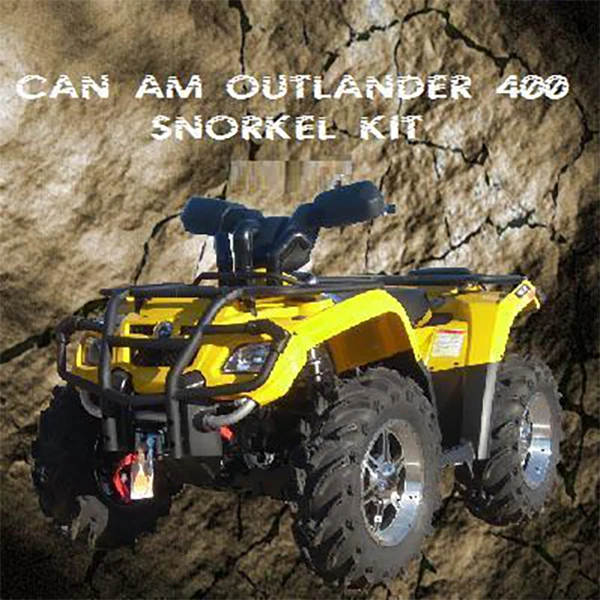 SYA Traditional Riser Snorkel Kit For Can-Am Outlander 400 EFI 08-15