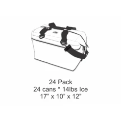 AO Coolers 24 Pack Silver Carbon Series Cooler