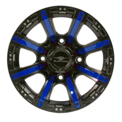 Falcon Ridge Color Accent Kit - Blue, Raptor CI-8S, 14 Inch Wheel, 4/137