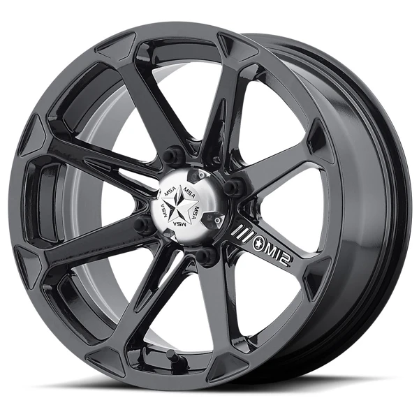 MSA Diesel Black Wheel 22X7