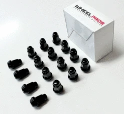 MSA 3/8-24 Tapered Black Lug Kit