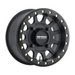 14x7, 4/137, MR401 Beadlock, 4+3, Matte Black