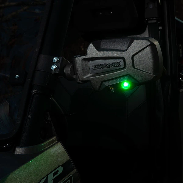 Seizmik Pursuit Night Vision Series Side View Mirrors - Clamp 1.75'' - Image 3